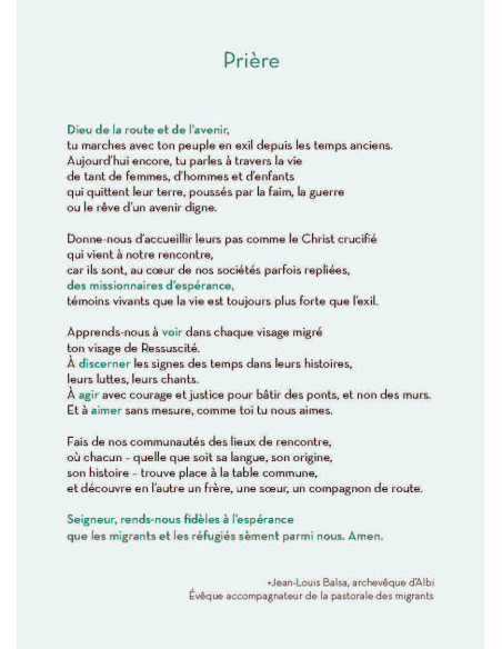 Lot 500 Cartes prière JMMR 2025