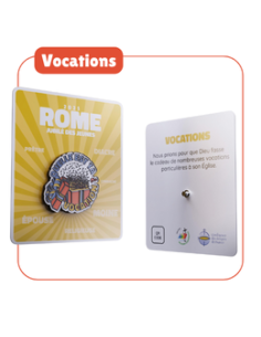 Lot de 25 pin's "Vocations" - Jubilé des jeunes 2025