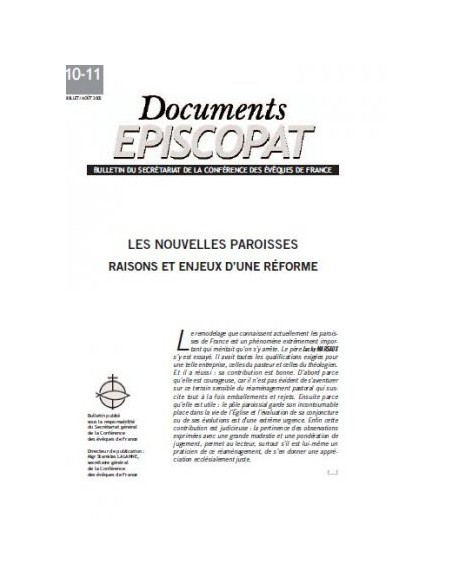 Les nouvelles paroisses 