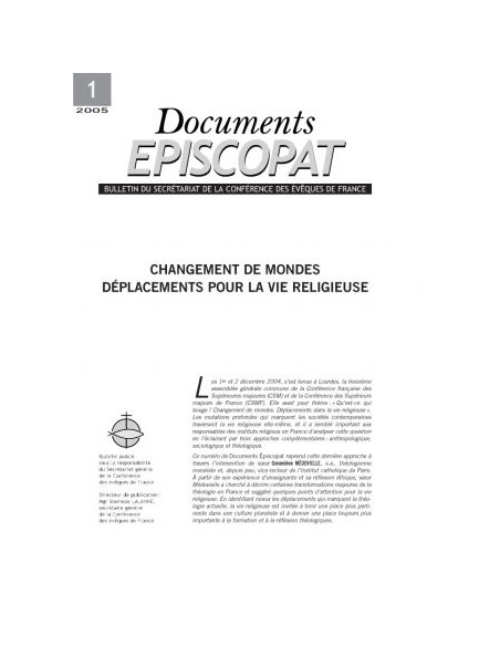 Changement de mondes. Déplacement pour la vie religieuse 