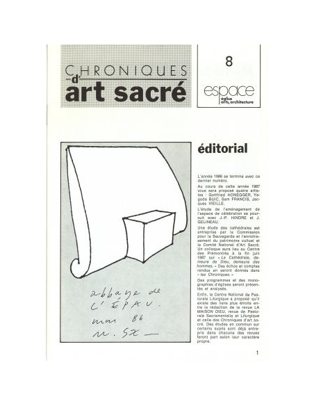 Chroniques d'art sacré N°8