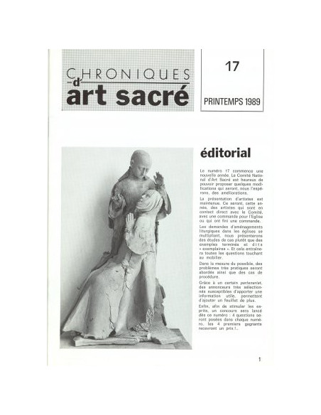 Chroniques d'art sacré N°17