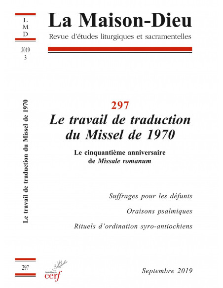 Le travail de traduction du Missel de 1970
