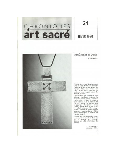 Chroniques d'art sacré N°24