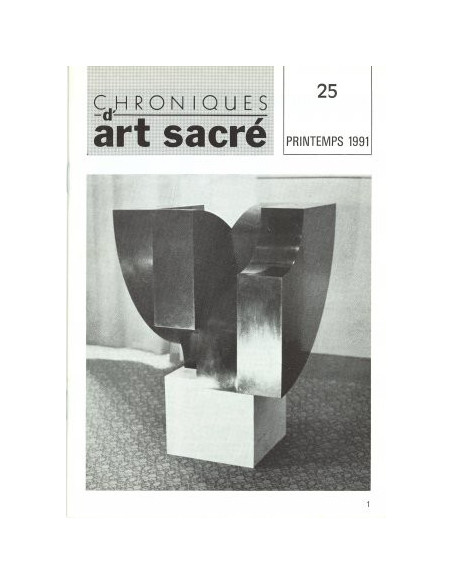 Chroniques d'art sacré N°25