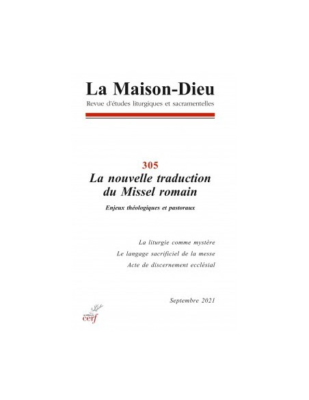 La nouvelle traduction du Missel romain - enjeux liturgiques et pastoraux