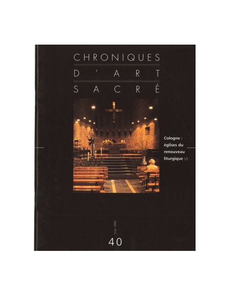 Cologne : Eglises du renouveau liturgique